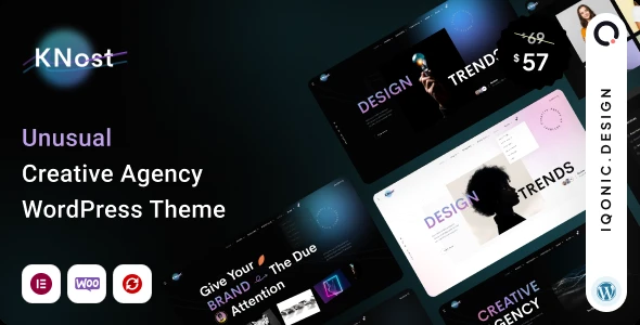 Knost – Creative Agency & Portfolio WordPress Theme