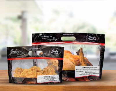 freshZIP® Laminated Hot Food Pouch