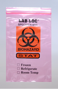 STAT PRINTED SPECIMEN BAGS